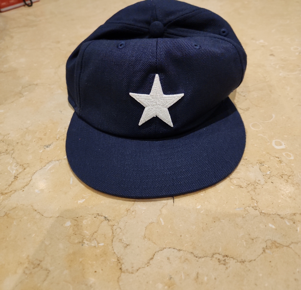 New Era Kids Navy Blue Cap with White Star Patch